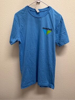 Men's Short Sleeve Tee in Sky Blue